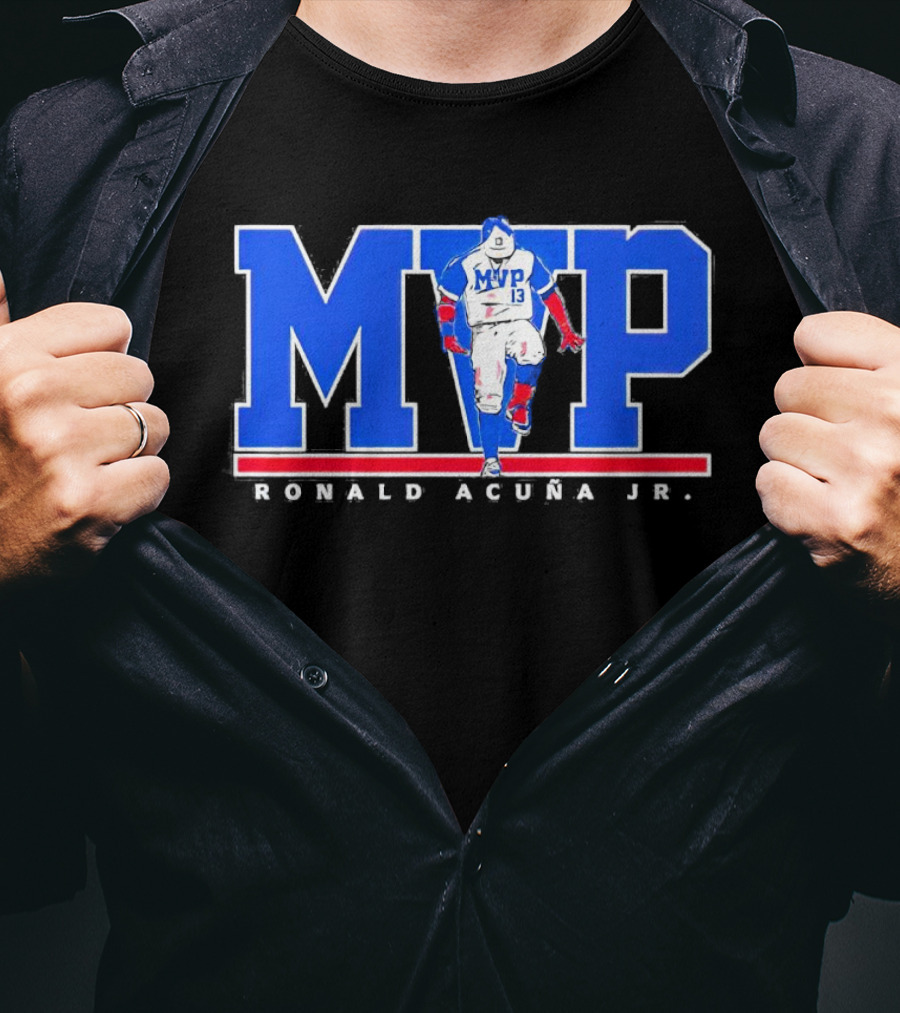 Ronald Acuña Jr MVP 13 Baseball Legend Atlanta T-Shirt