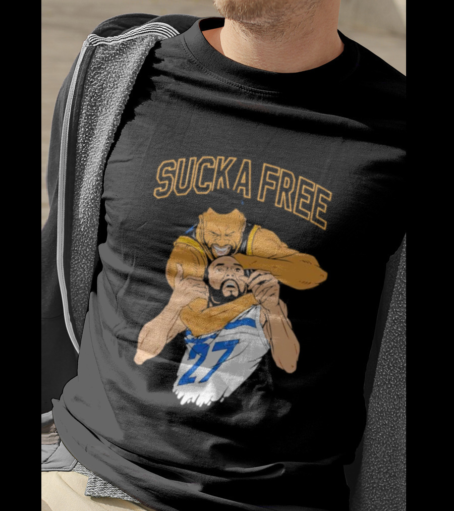SUCKA FREE Dray Physical Play Basketball Meme T-Shirt