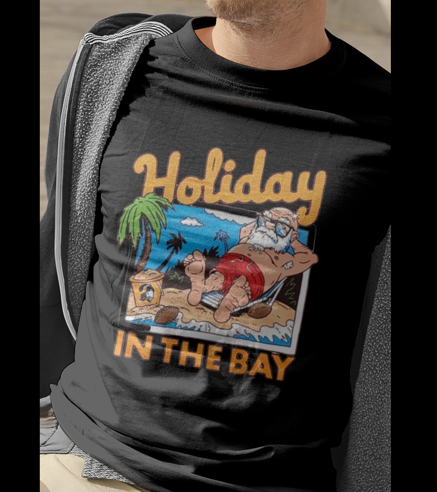 Holiday In The Bay Tampa Bay Buccaneers Christmas T-Shirt