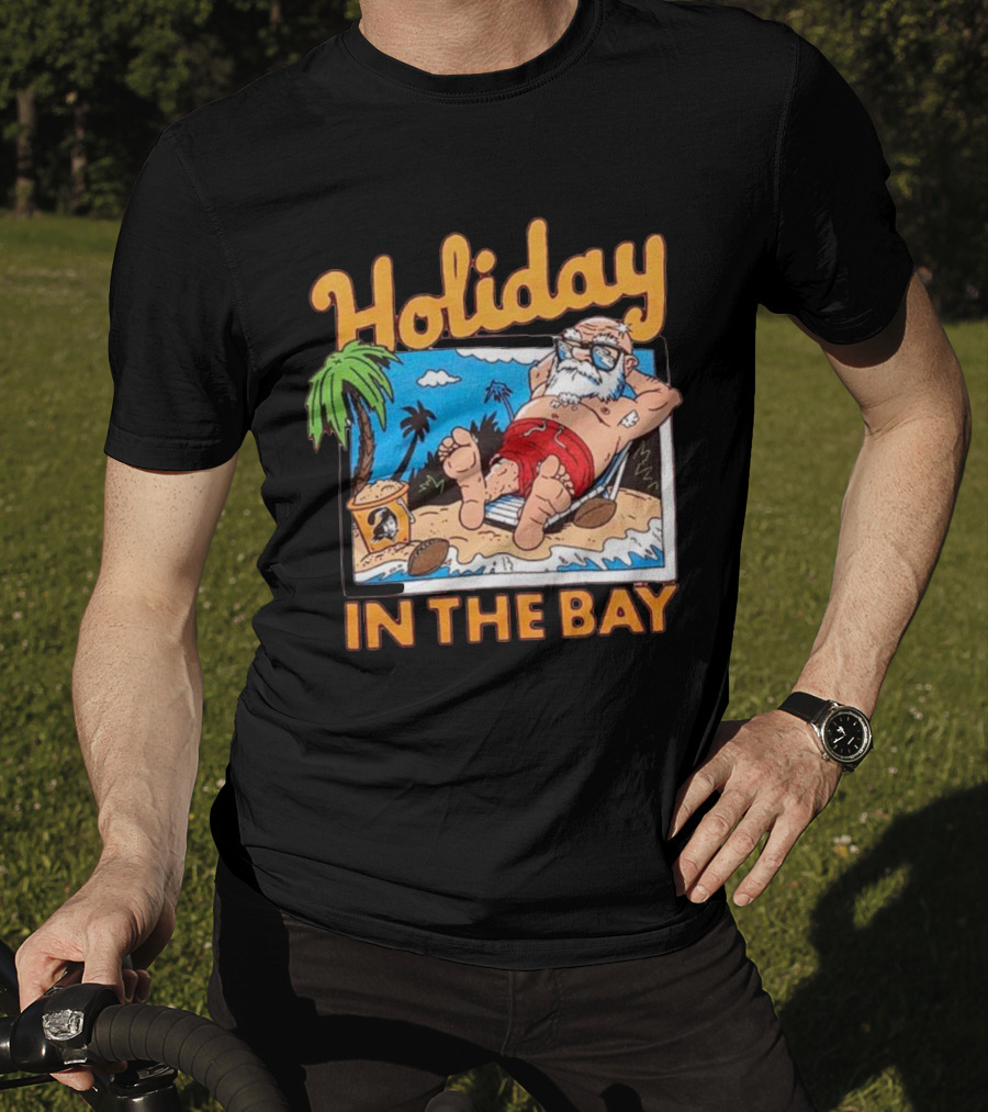 Holiday In The Bay Tampa Bay Buccaneers Christmas T-Shirt