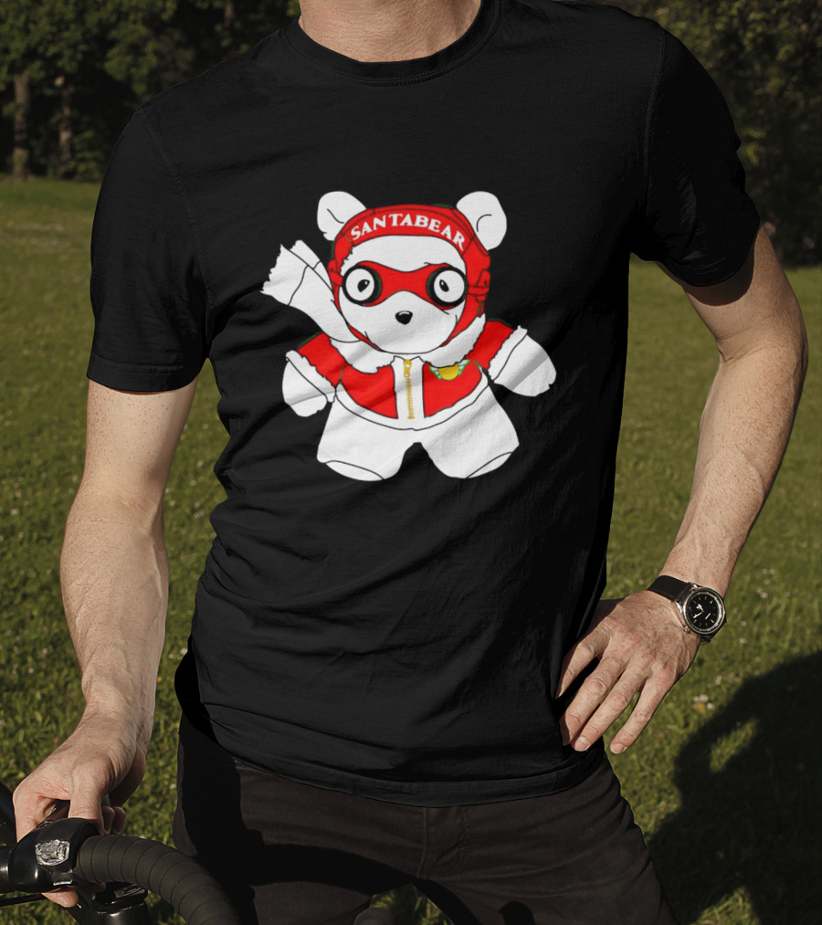 Santa Bear Aviator Christmas Minnesota T-Shirt