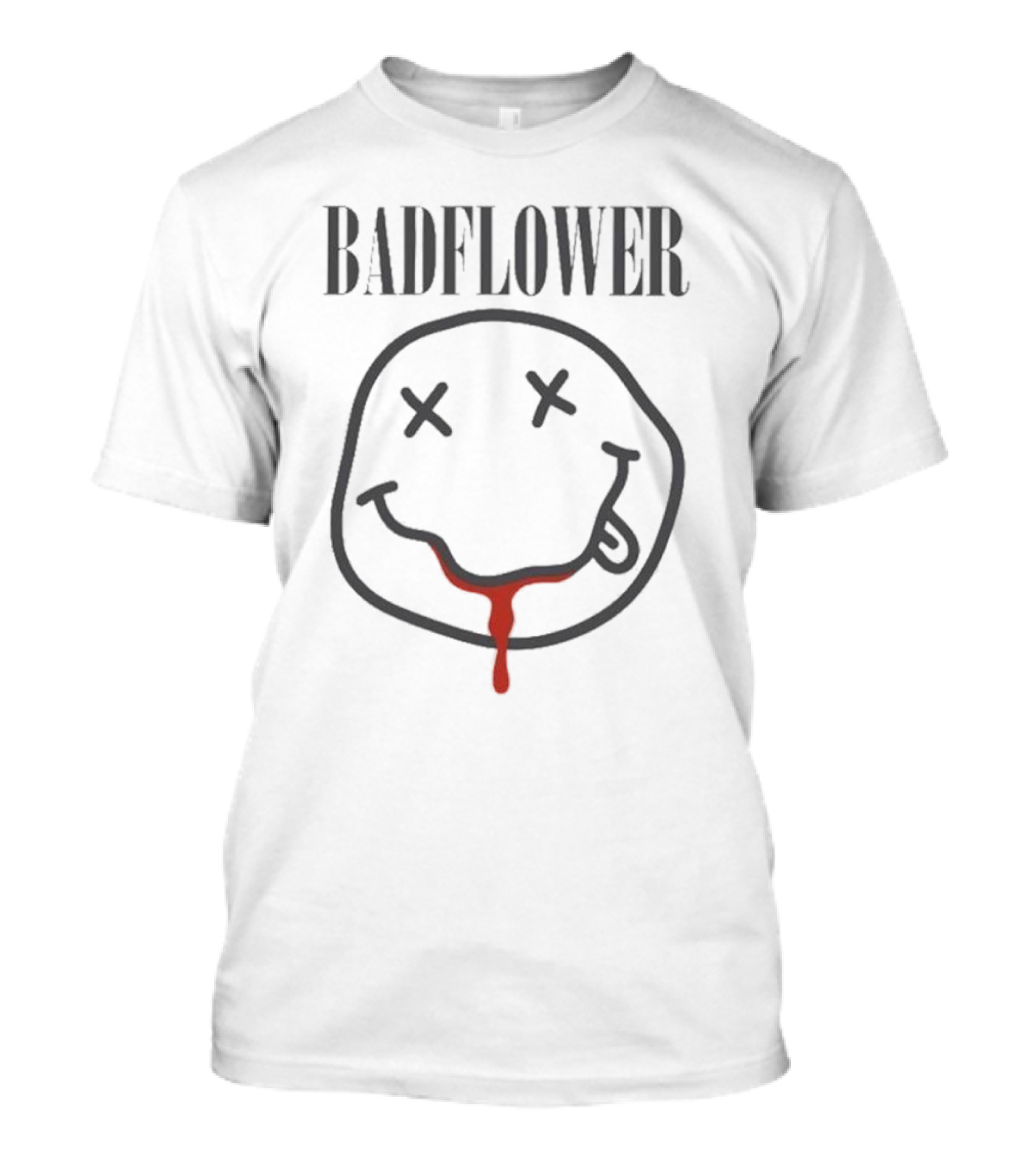 Badflower Smile Dripping Face T-Shirt