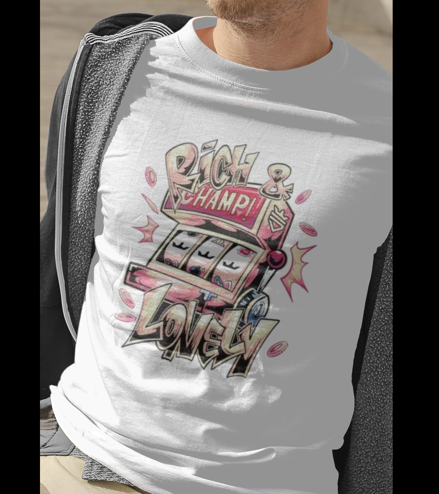 Rich And Champ Lovely Slot Machine Iconic T-Shirt