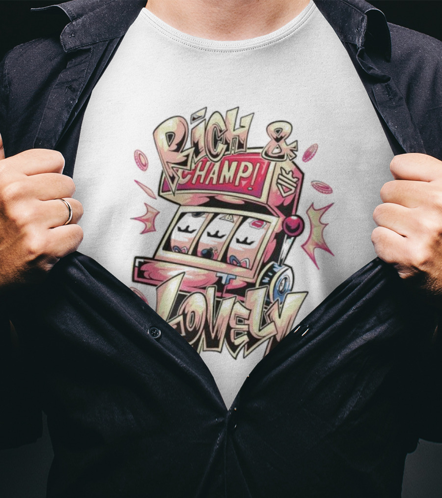 Rich And Champ Lovely Slot Machine Iconic T-Shirt