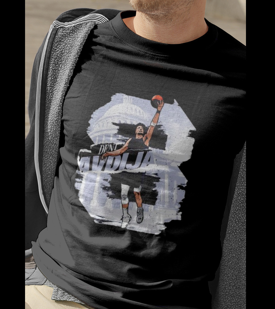 Deni Avdija Basketball Washington Capitol T-Shirt