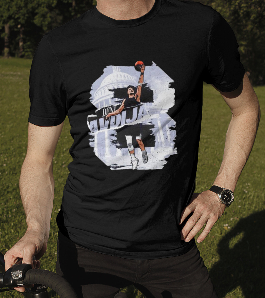 Deni Avdija Basketball Washington Capitol T-Shirt