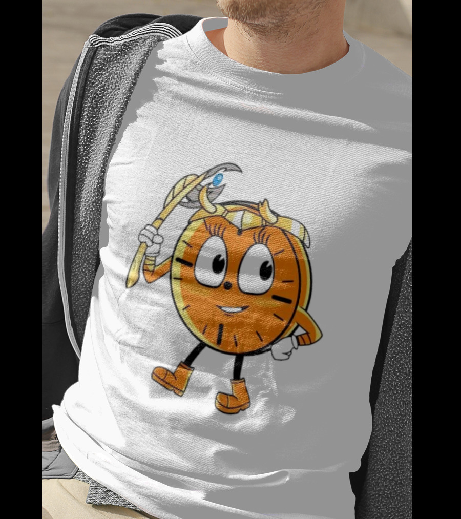 Time For Glorious Purpose Clock Character With Scepter T-Shirt