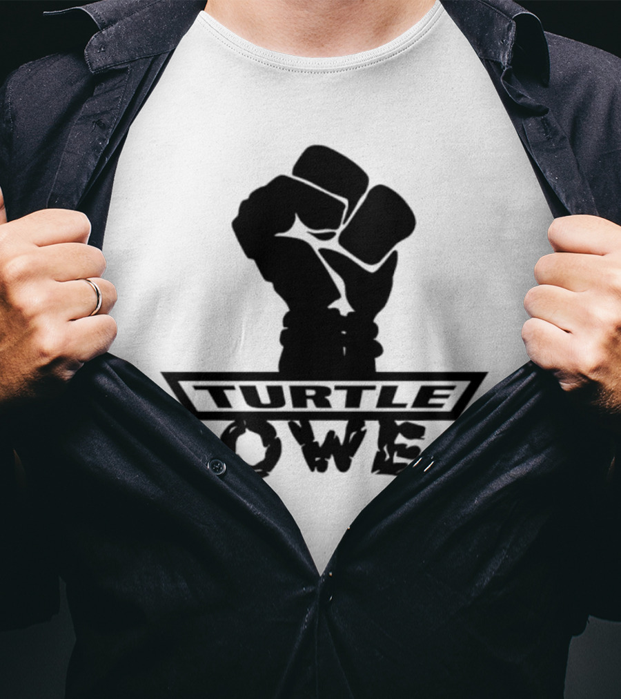 Turtle Power Fist Revolution Bold Iconic T-Shirt