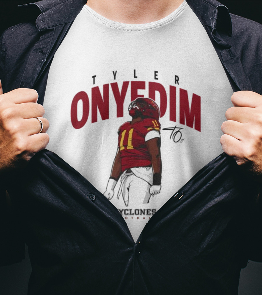 TYLER ONYEDIM Cyclones Football T-Shirt