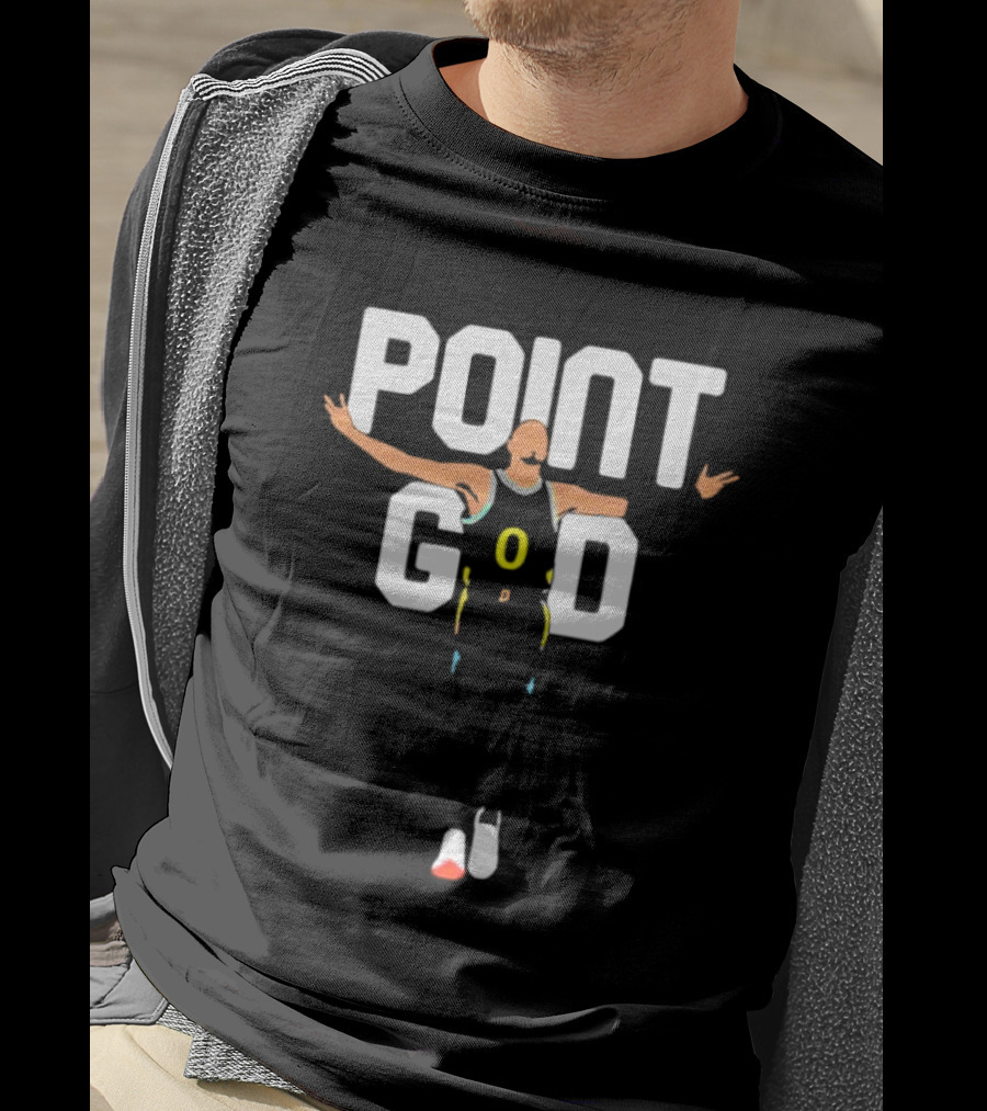 Point God Tyrese Haliburton Basketball Pose T-Shirt