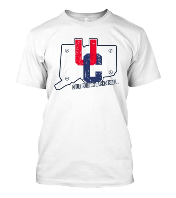 UC Blue Collar Basketball Connecticut T-Shirt