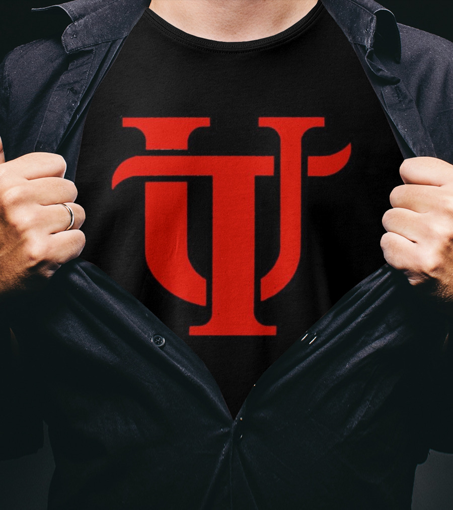 University Of Tampa UT Red Text T-Shirt