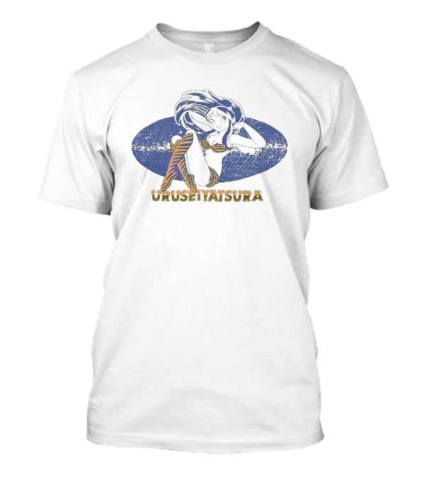 Vintage 80s Uruseiyatsura Anime Retro Character T-Shirt