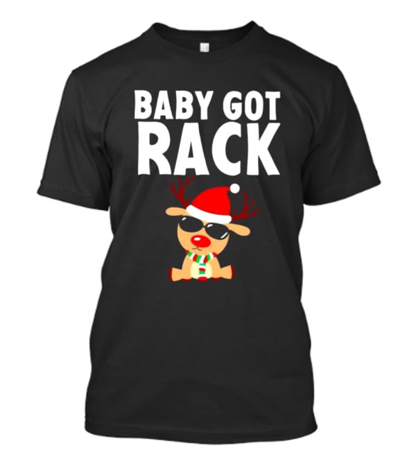 Baby Got Rack Reindeer Christmas T-Shirt