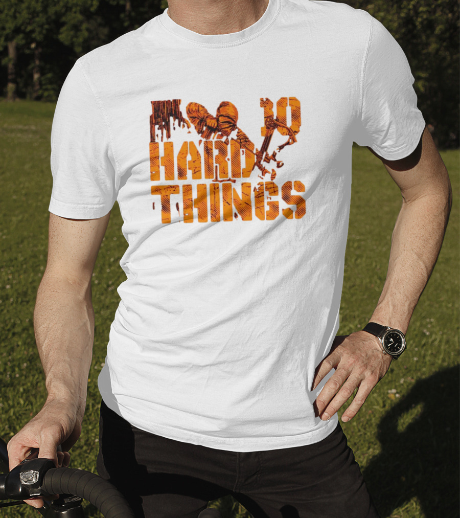 Do Hard Things Archery Bow And Arrow Drawing T-Shirt