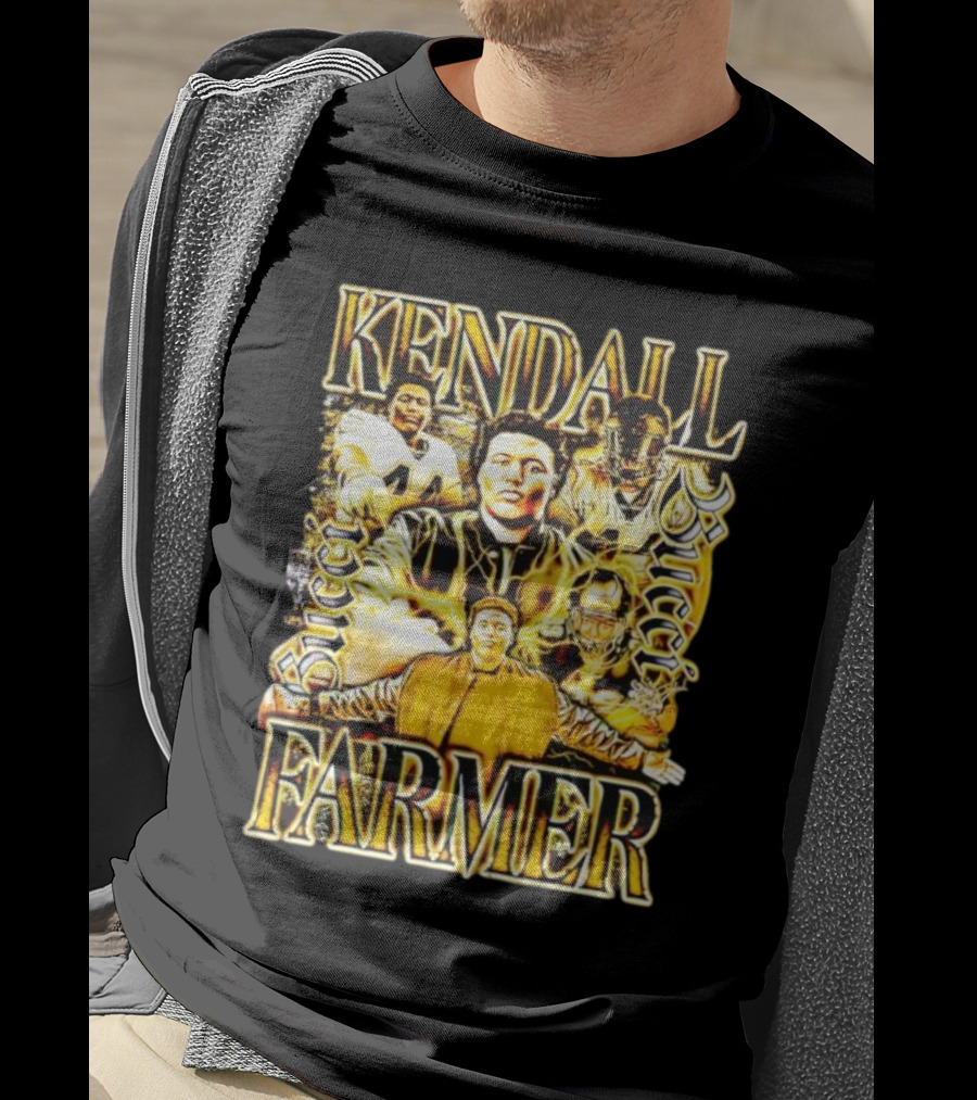 Kendall Buccii Farmer Appalachian Football Star T-Shirt
