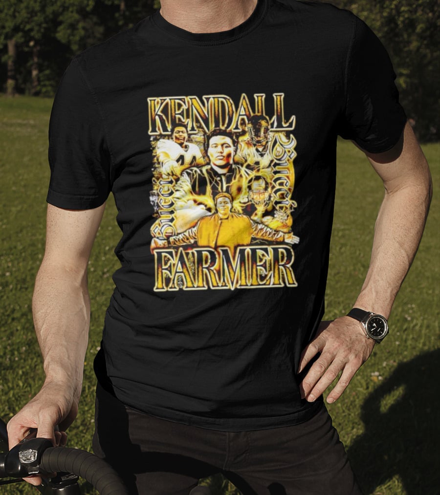 Kendall Buccii Farmer Appalachian Football Star T-Shirt