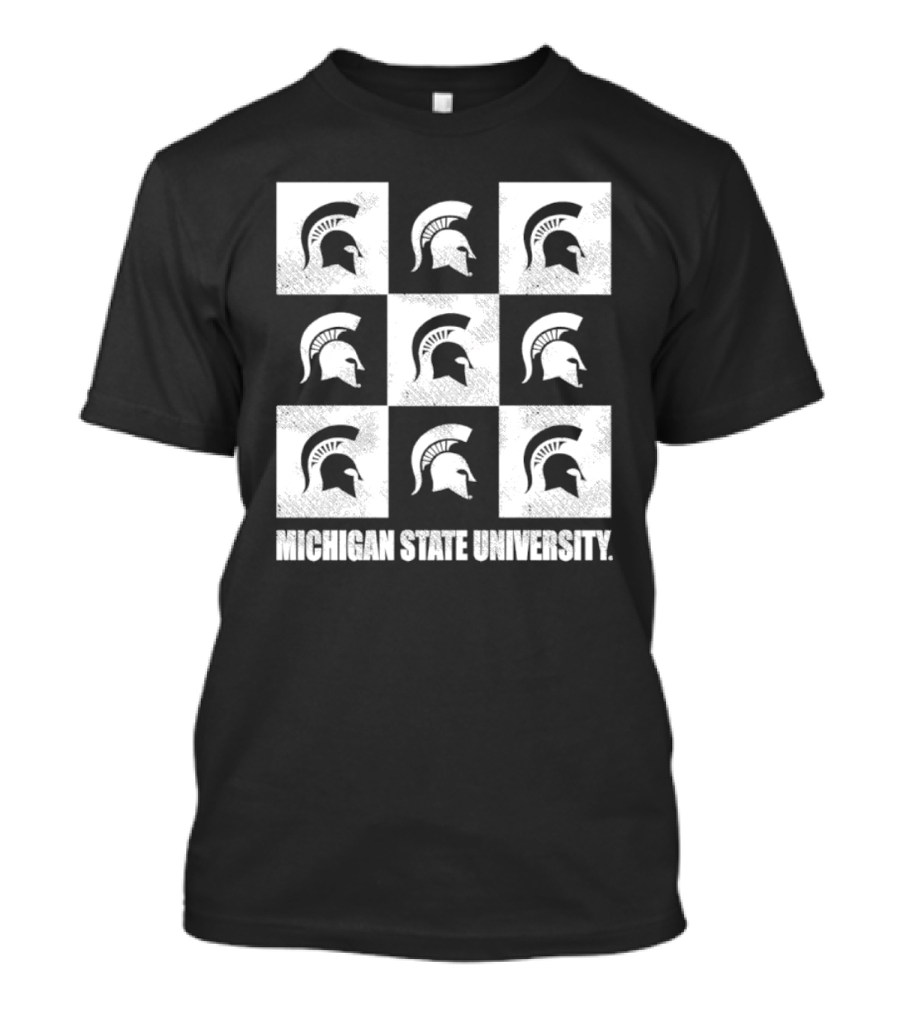 Michigan State University Spartan Checkerbox T-Shirt