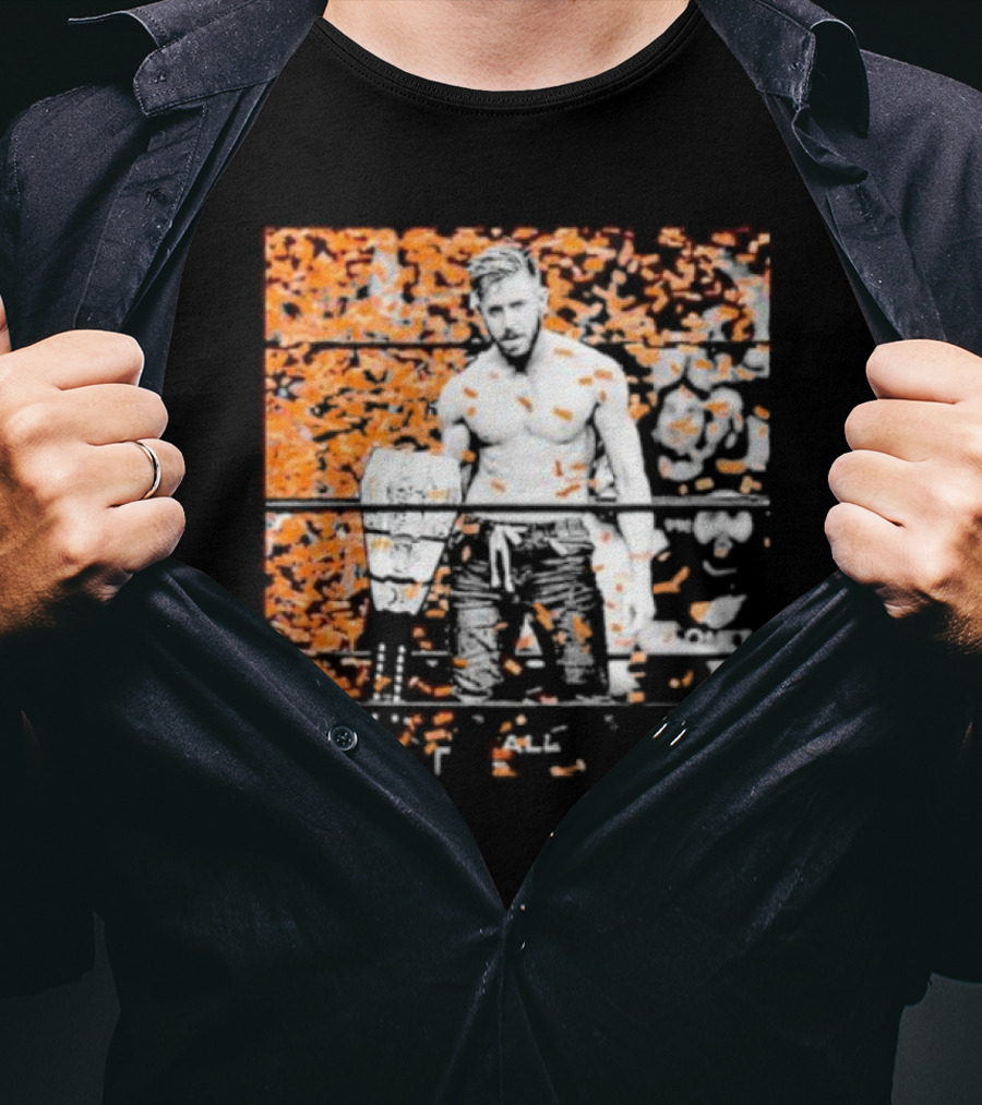 Orange Cassidy AEW Champion Confetti T-Shirt