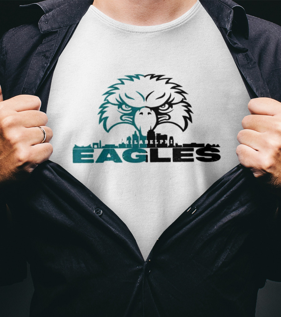 Eagles Skyline Philadelphia T-Shirt