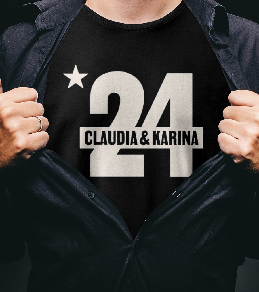 Claudia And Karina Star 24 T-Shirt
