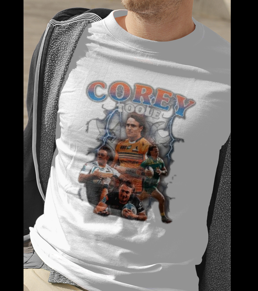 Corey Toole Rugby Lightning Vintage T-Shirt