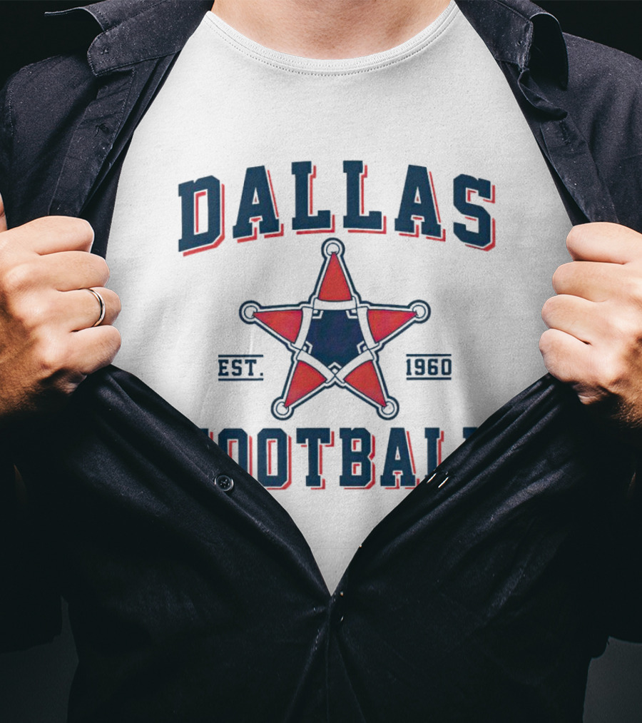 Dallas Cowboys Football Est 1960 Star T-Shirt