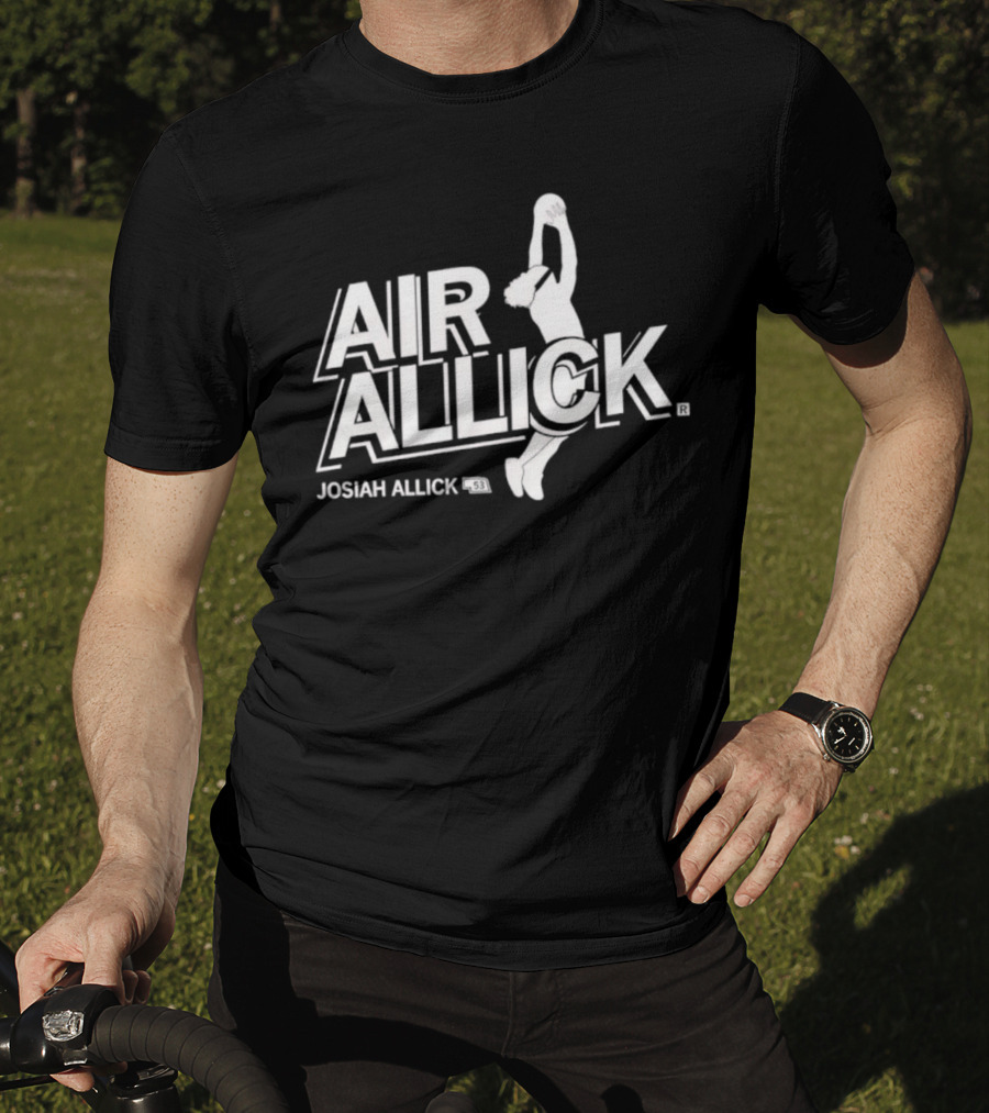 Air Allick Josiah Allick 53 Basketball Dunk T-Shirt