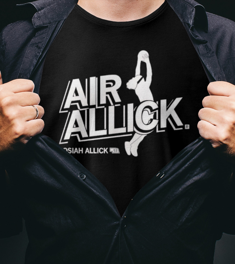 Air Allick Josiah Allick 53 Basketball Dunk T-Shirt