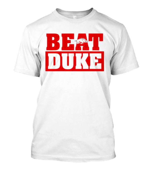 Arkansas Razorbacks Beat Duke Red T-Shirt
