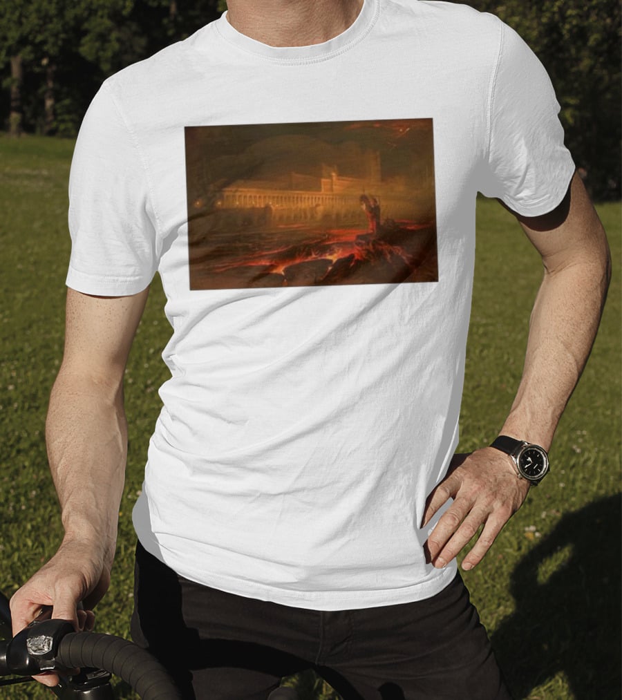 Birmingham John Martin Pandemonium Painting T-Shirt