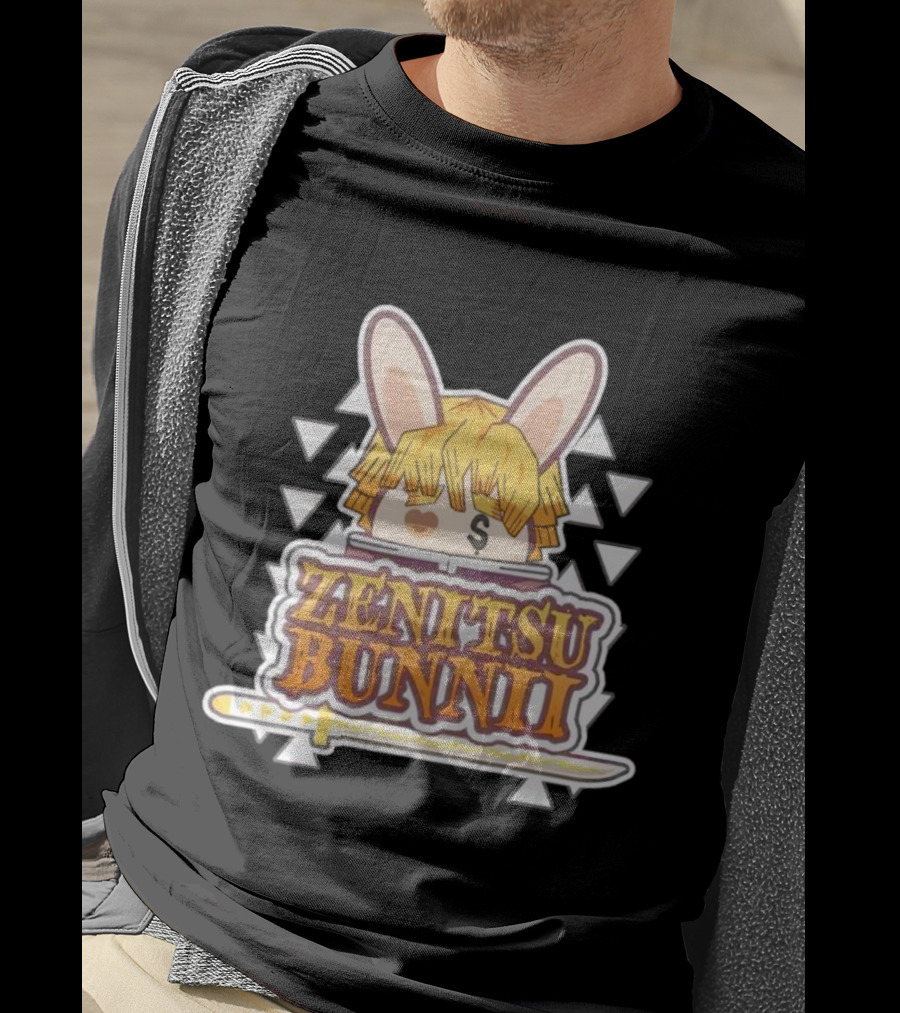 Zenitsu Bunnii Bunnii Gang Samurai Sword T-Shirt