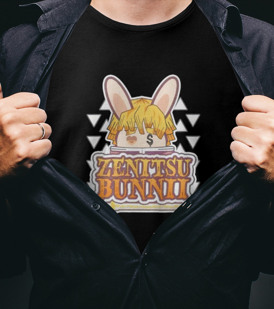 Zenitsu Bunnii Bunnii Gang Samurai Sword T-Shirt