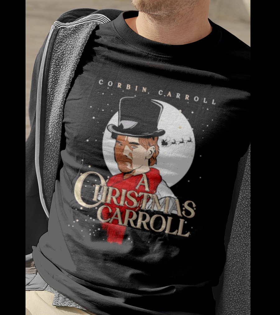 Corbin Carroll A Christmas Carroll Magic Winter Scene T-Shirt