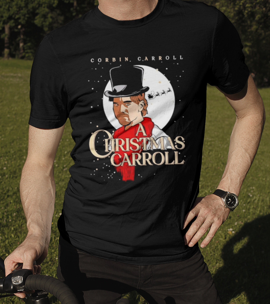 Corbin Carroll A Christmas Carroll Magic Winter Scene T-Shirt