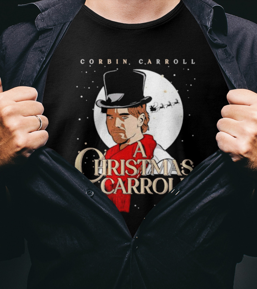 Corbin Carroll A Christmas Carroll Magic Winter Scene T-Shirt