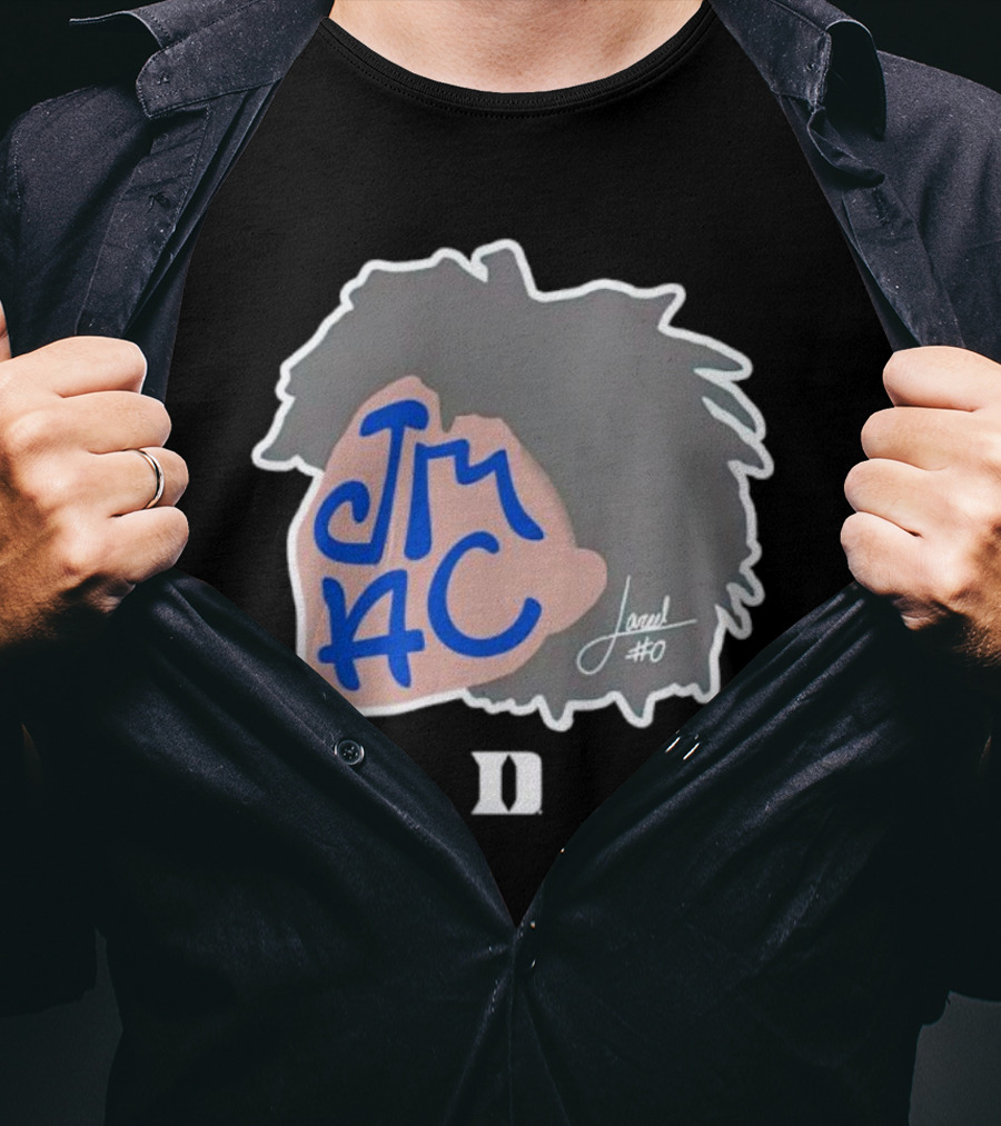 Jared McCain JMAC Signature Duke #0 T-Shirt
