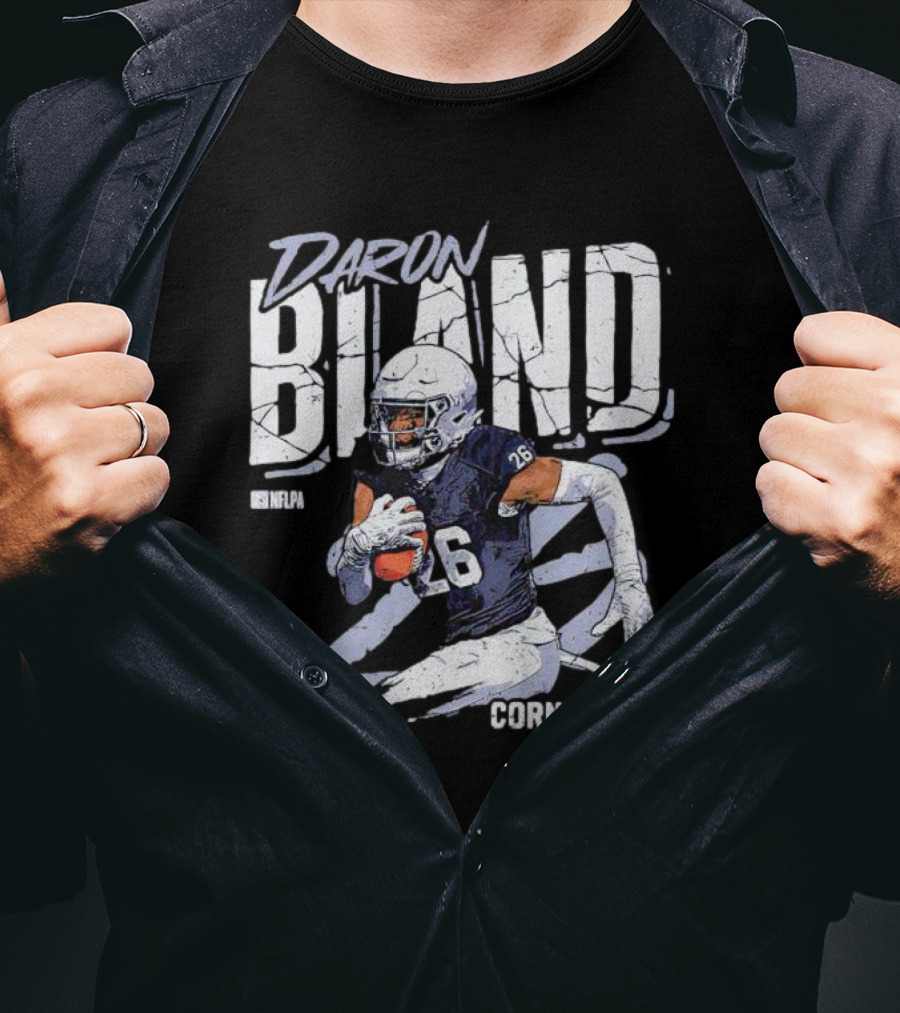 Daron Bland 26 NFLPA Cornerback Dallas T-Shirt