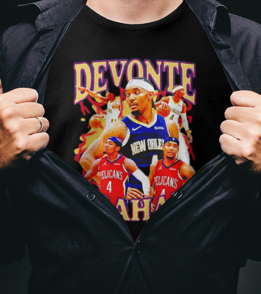 Devonte Graham New Orleans Pelicans Basketball T-Shirt
