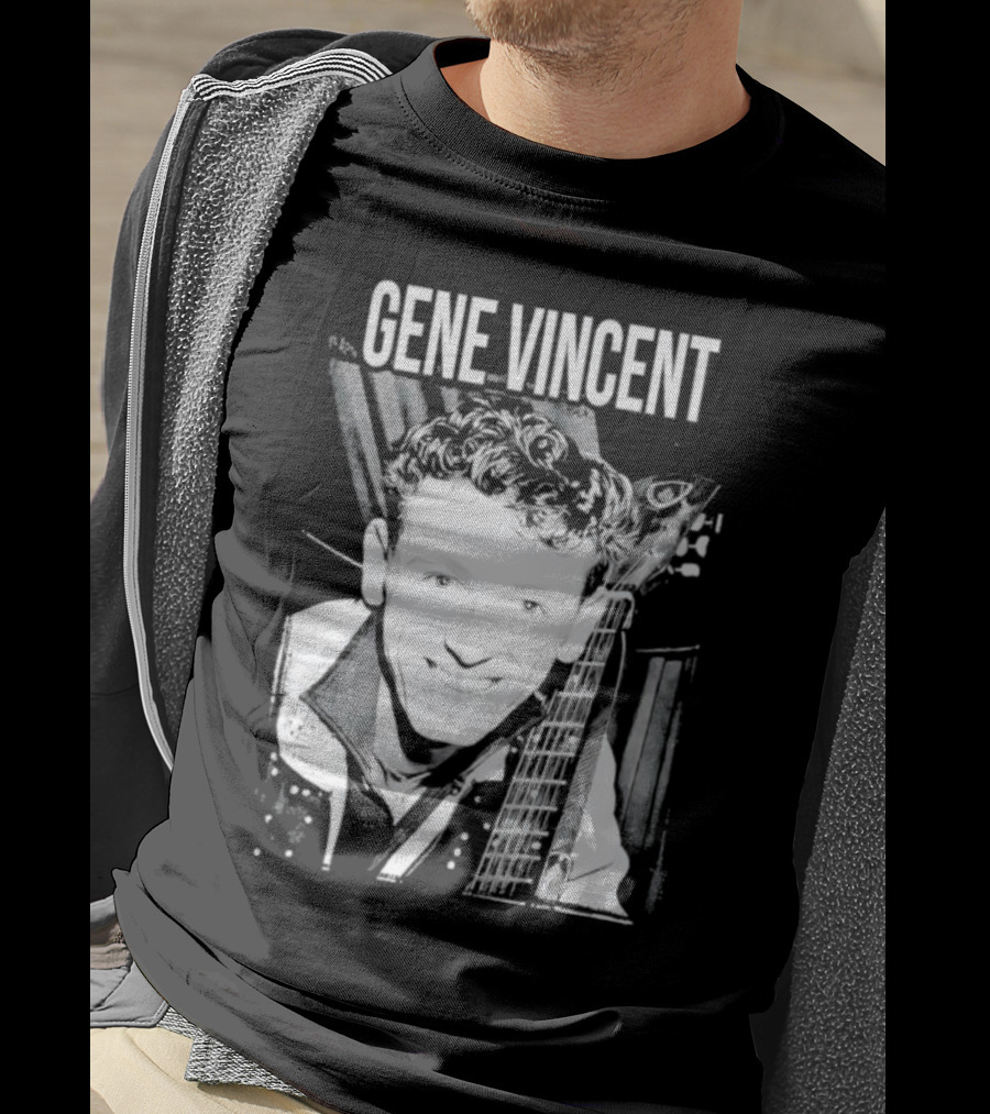 Gene Vincent Guitar T-Shirt