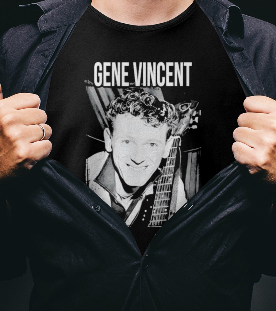 Gene Vincent Guitar T-Shirt