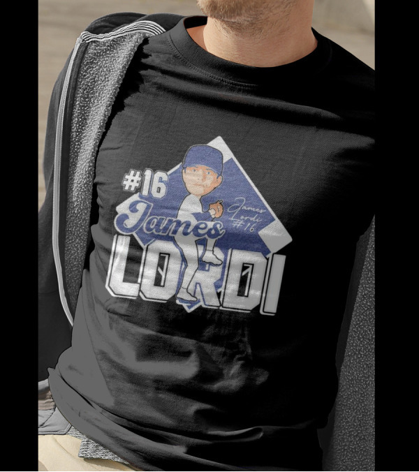 16 James Lordi Penn State University Signature T-Shirt