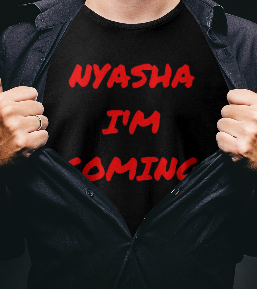 NYASHA I'M COMING Red T-Shirt