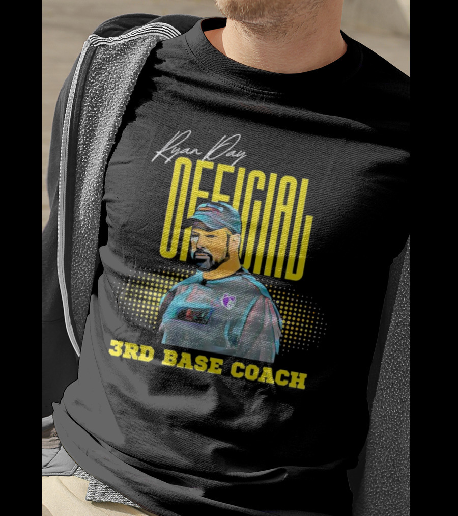Ryan Day Official 3rd Base Coach T-Shirt