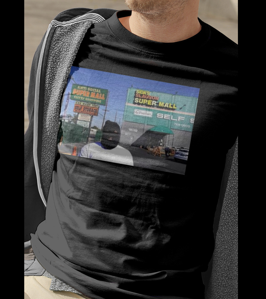 Anti Social Slauson Super-Mall Cutty Shopping T-Shirt