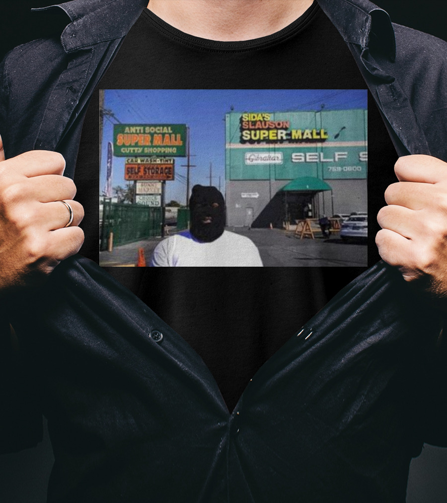 Anti Social Slauson Super-Mall Cutty Shopping T-Shirt