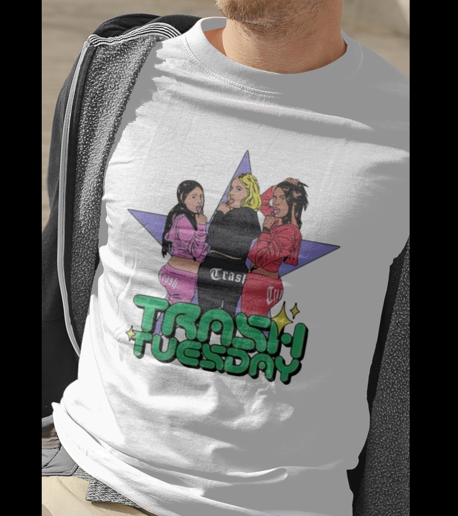 Trash Tuesday Star Trio T-Shirt