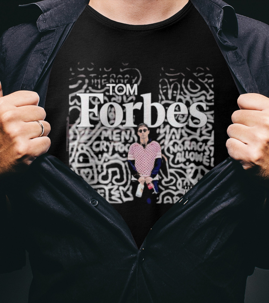 Tom Forbes Men Crypto No Racism Explicit Content T-Shirt