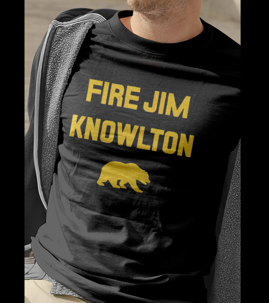 FIRE JIM KNOWLTON Bear T-Shirt