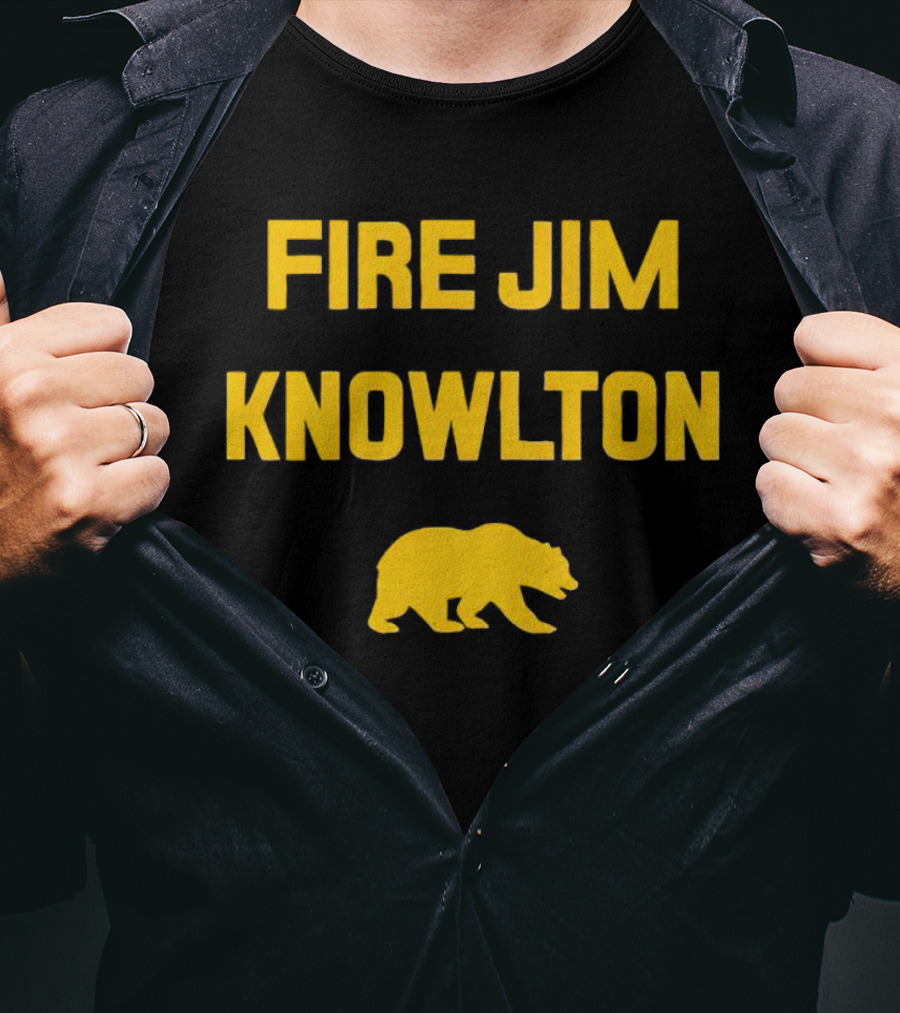 FIRE JIM KNOWLTON Bear T-Shirt
